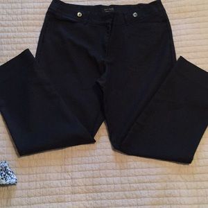 WHBM Black ankle pants